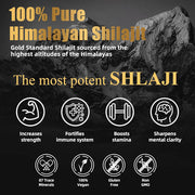 PURE HIMALAYAN SHILAJIT RESIN 30G LAB TESTED FULVIC ACID 85+ TRACE MINERALS