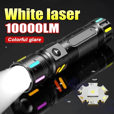 Portable Tactical Laser Flashlight